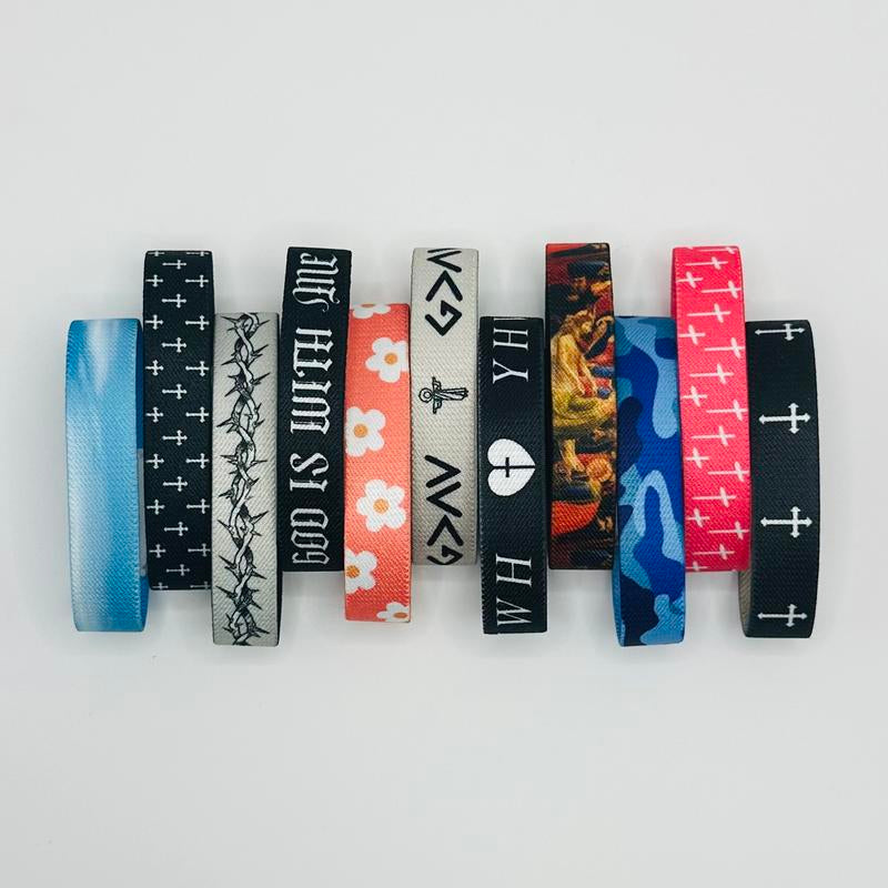 Daily Bible Verse Bracelet Daily Sheepy Bible Verse Christian Bracelet -Jesus Is King
