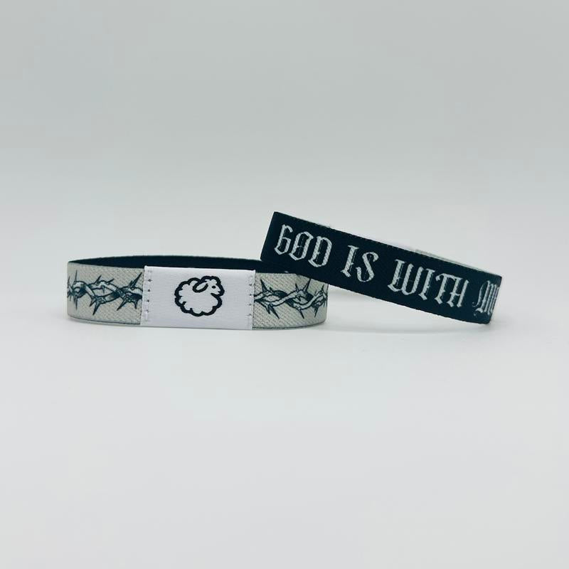 Daily Bible Verse Bracelet Daily Sheepy Bible Verse Christian Bracelet -Jesus Is King