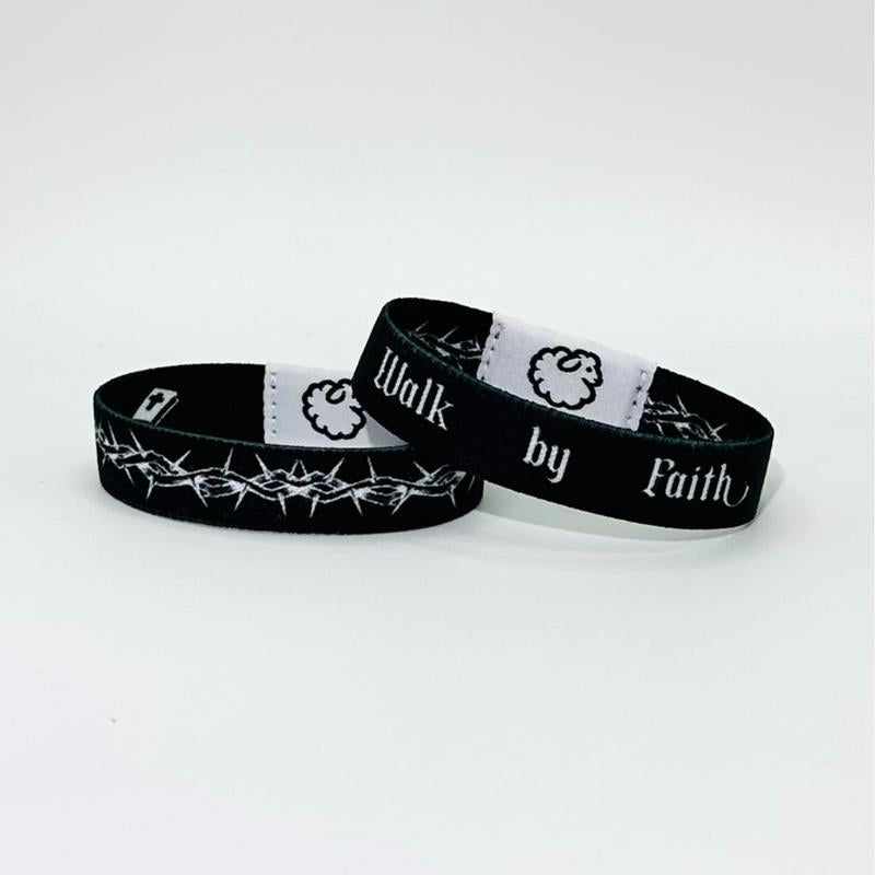 Daily Bible Verse Bracelet Daily Sheepy Bible Verse Christian Bracelet -Jesus Is King